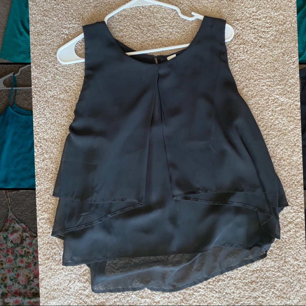 Black top, light and perfect for summer